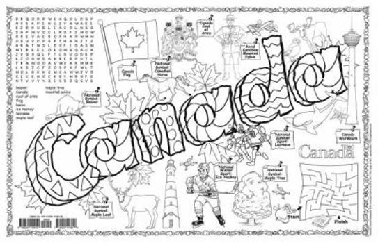 Misc. Canada Symbols & Facts Funsheet - Pack of 30 Book