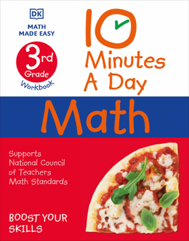 Paperback 10 Minutes a Day Math, 3rd Grade Book