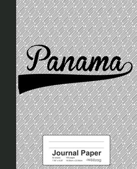 Paperback Journal Paper: PANAMA Notebook Book