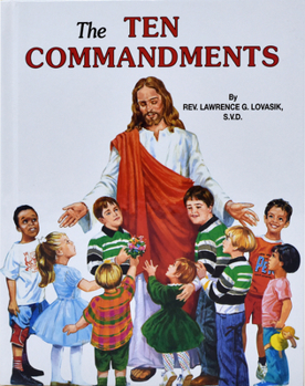 Hardcover The Ten Commandments Book