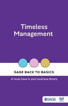 Paperback Timeless Management Book