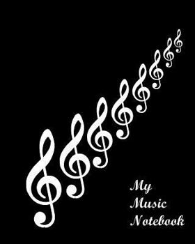 My Music Notebook : Notebook for Musicians: Music Notebook - Manuscript Paper, 100-Page, 12 Staves per Page