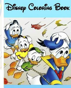 Paperback Disney Coloring Book: Donald Duck (Book 2) Book