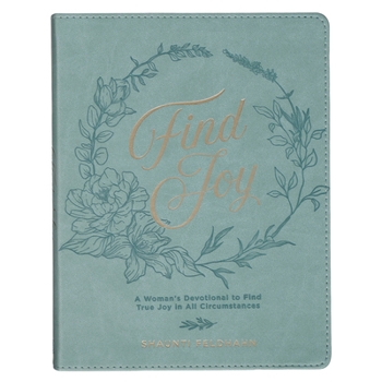 Leather Bound Gift Book Find Joy Faux Leather Book