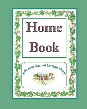 Paperback Home Book: reference manual for your home Book