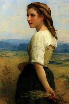 Paperback "Gleaners" by William-Adolphe Bouguereau - 1894: Journal (Blank / Lined) Book