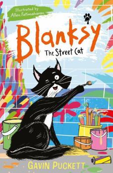 Paperback Blanksy the Street Cat Book