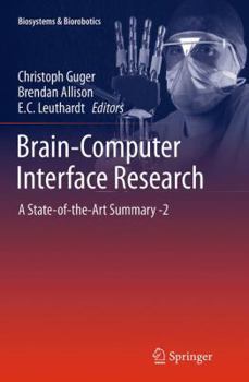 Paperback Brain-Computer Interface Research: A State-Of-The-Art Summary -2 Book