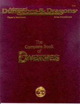 Paperback Dungeons and Dragons: Advanced Dungeons and Dragons: Phbr6, Complete Dwarves-Accessory 2nd ..... Book