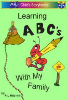 Paperback Learning ABC's With My Family Book