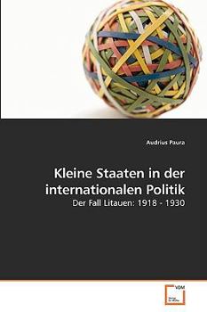 Paperback Kleine Staaten in der internationalen Politik [German] Book