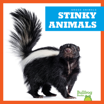 Library Binding Stinky Animals Book