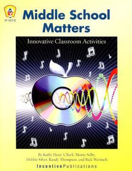Paperback Middle School Matters: Innovative Classroom Activities [With CD] Book