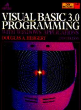 Paperback Visual Basic 3.0 Programming with Windows Applications W/Disk Book