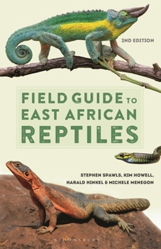 Paperback Field Guide to East African Reptiles Book