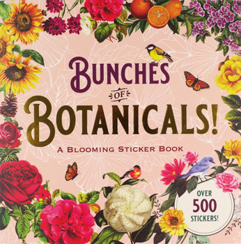 Paperback Bunches of Botanicals Sticker Book