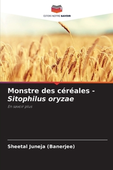 Paperback Monstre des céréales - Sitophilus oryzae [French] Book