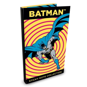 Paperback Batman Sticky Note Collection Book