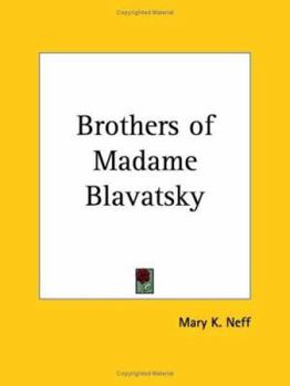 Paperback Brothers of Madame Blavatsky Book