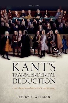 Paperback Kant's Transcendental Deduction: An Analytical-Historical Commentary Book
