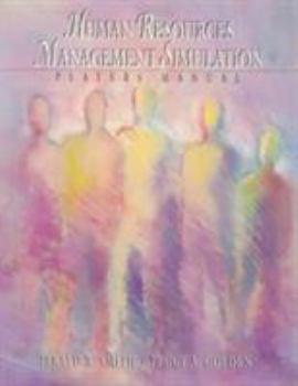 Paperback Human Resources Mamagement Simulation: Players Manual Book