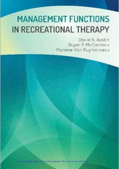 Paperback Management Functions in Recreational Therapy Book
