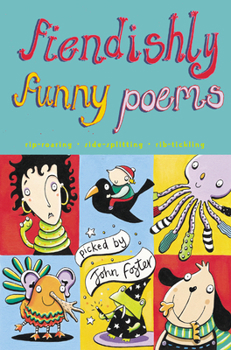 Paperback Fiendishly Funny Poems Book