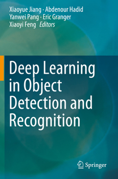 Paperback Deep Learning in Object Detection and Recognition Book
