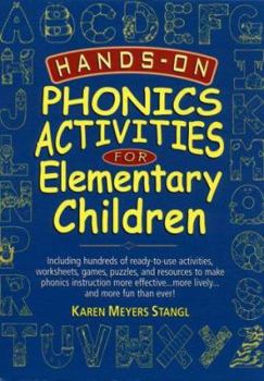 Spiral-bound Hands-On Phonics Activities for Elementary Children Book