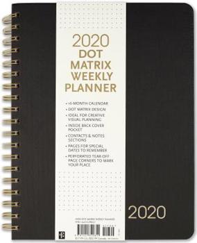 Hardcover 2020 Dot Matrix Weekly Planner Book