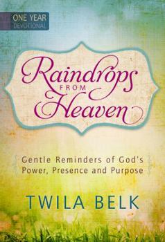 Hardcover Raindrops from Heaven: Gentle Reminders of God's Power, Presence and Purpose Book