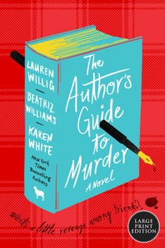 Paperback The Author's Guide to Murder [Large Print] Book