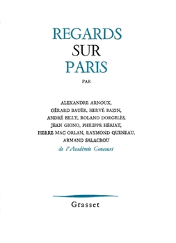 Paperback Regards sur Paris [French] Book