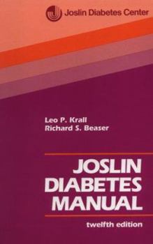 Hardcover Joslin Diabetes Manual Book