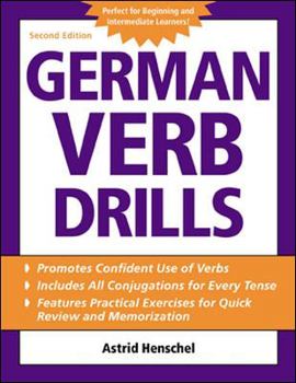Paperback German Verb Drills Book