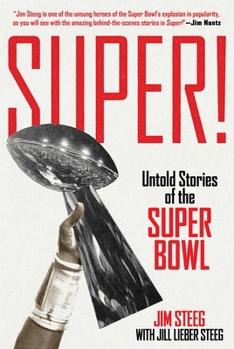 Hardcover Super!: Untold Stories of the Super Bowl Book