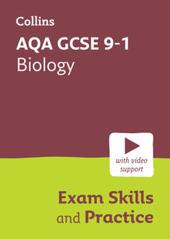 Paperback Collins GCSE Science 9-1 -- Aqa GCSE 9-1 Biology Exam Skills Workbook: Interleaved Command Word Practice Book
