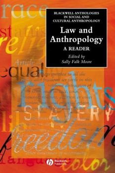 Paperback Law and Anthropology: A Reader Book
