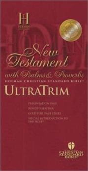 Bonded Leather Ultratrim New Testament with Psalms and Proverbs-Hcsb Book