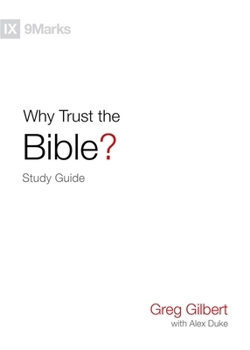 Paperback Why Trust the Bible? Study Guide Book