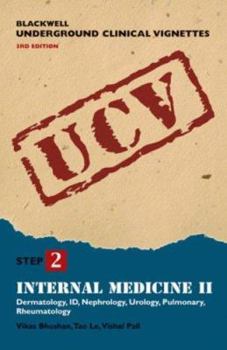 Paperback Internal Medicine II: Dermatology, ID, Nephrology, Urology, Pulmonary, Rheumatology; step 2 Book