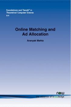 Paperback Online Matching and AD Allocation Book