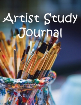 Paperback Artist Study Journal Book