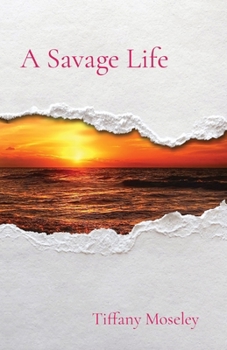 Paperback A Savage Life [Large Print] Book