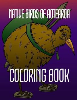 Paperback Native Birds of Aotearoa Coloring Book