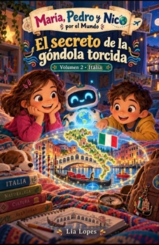 El secreto de la góndola torcida: Una aventura ilustrada en Venecia, Italia (María, Pedro y Nico por el Mundo) (Spanish Edition)
