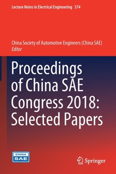 Paperback Proceedings of China Sae Congress 2018: Selected Papers Book