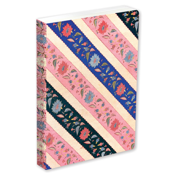 Paperback Journal Sarong Dlorong Buketan (Peonies), Lined Paperback: Blank Lined 144 Page A5 Notebook Book