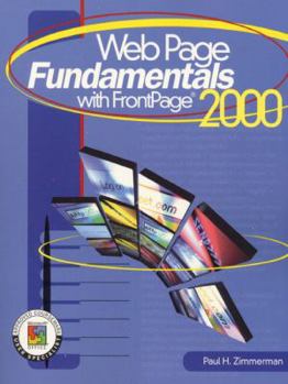 Paperback Webpage Fundamentals with FrontPage 2000 Book