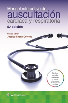 Paperback Manual Interactivo de Auscultación Cardiaca y Respiratoria [Spanish] Book